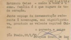 [Cartão de encaminhamento]