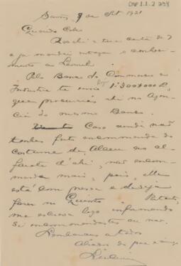[Carta pessoal]