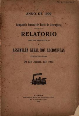 Relatório para ser apresentado á assembléa geral dos accionistas