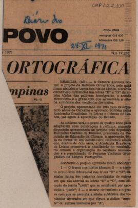 Ortográfica