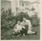 Silvio, Maria Teresa e os filhos Celso e Silvio