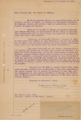 [Carta de encaminhamento]