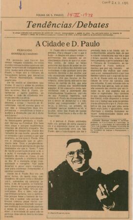 A Cidade e D. Paulo