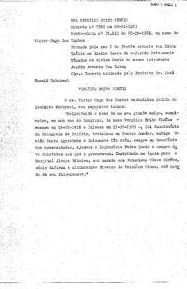 Rua Vergilio Brito Simões