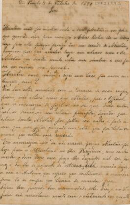 [Carta pessoal]