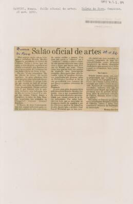 Salão oficial de artes