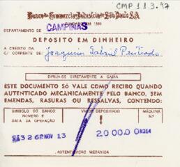 [Comprovante de Depósito]