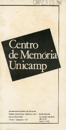 [Guia do] Centro de Memória-Unicamp