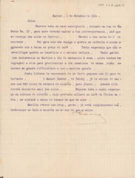 [Carta pessoal]
