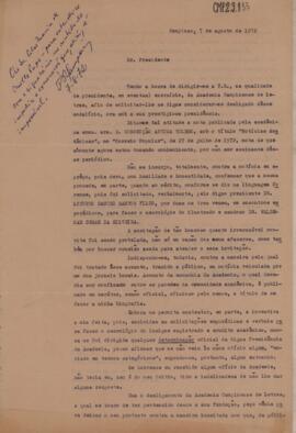 Carta de Pedido de Exoneração