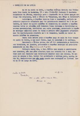 [Carta de Pedido de Providência]