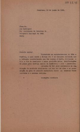 [Carta de agradecimento]