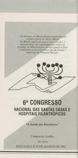 6º Congresso Nacional das Santas Casas e Hospitais Filantrópicos