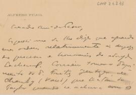 [Carta de esclarecimento]