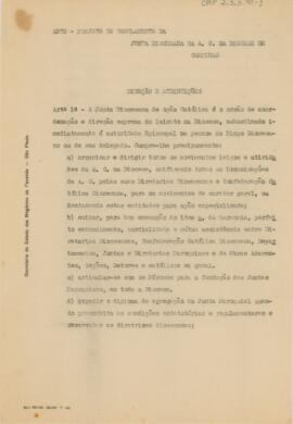 Junta diocesana
