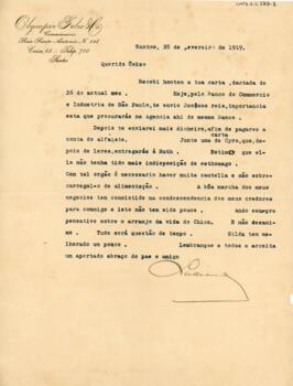 [Carta pessoal]
