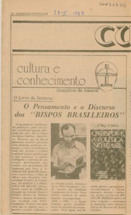 O Pensamento e o Discurso dos “Bispos Brasileiros”