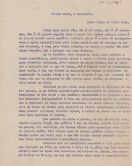 Carlos Gomes, o esquecido