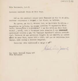 [Carta de esclarecimento]