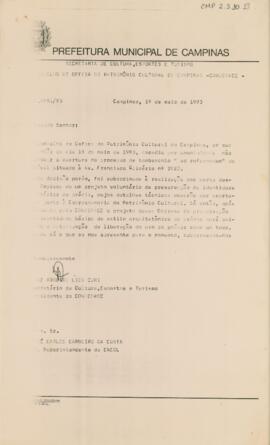 [Ofício de anúncio]