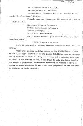 Rua Silvestre Joaquim da Silva