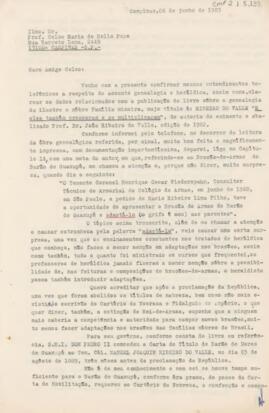 [Carta de pedido de informação]