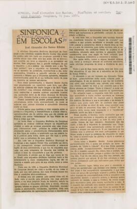 Sinfônica em escolas
