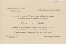 [Convite de Casamento]