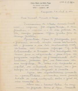 [Carta de pedido de análise]