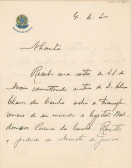 [Carta de encaminhamento]