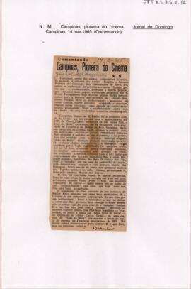 Campinas, Pioneira do Cinema