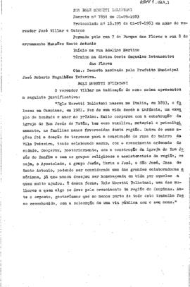 Rua Egle Moretti Belintani