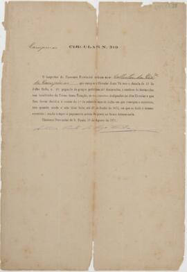 Circular n. 319