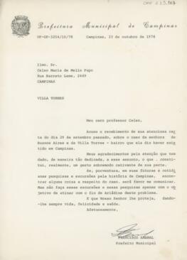 [Carta de apreciação]