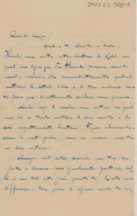 [Carta pessoal]