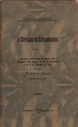 A Expulsão de Estrangeiros