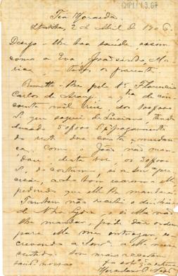 [Carta de encaminhamento]