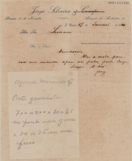 [Carta de encaminhamento]