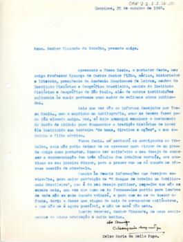 [Carta de Encaminhamento]