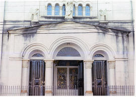 [Fachada da nova Igreja de Nossa Senhora do Rosário]