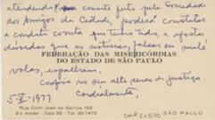 [Carta de pedido de apoio]