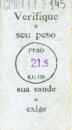 [Cartão de pesagem]