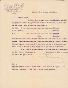 [Carta pessoal]