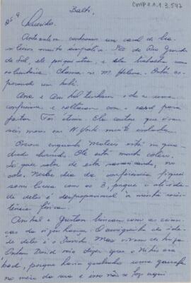 [Carta pessoal]