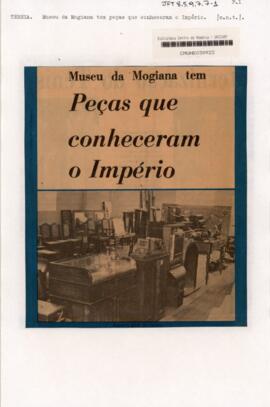 Museu da Mogiana tem Peças que conheceram o Império