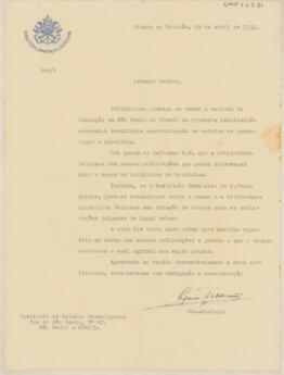 [Carta de esclarecimento]