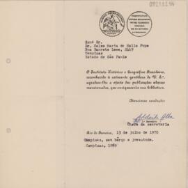 [Carta de Agradecimento]