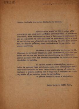 Carta de Pedido de Informação