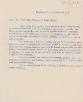 [Carta de pedido de apoio]