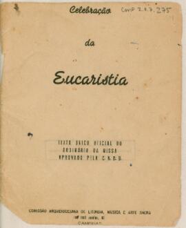 Celebração da Eucaristia